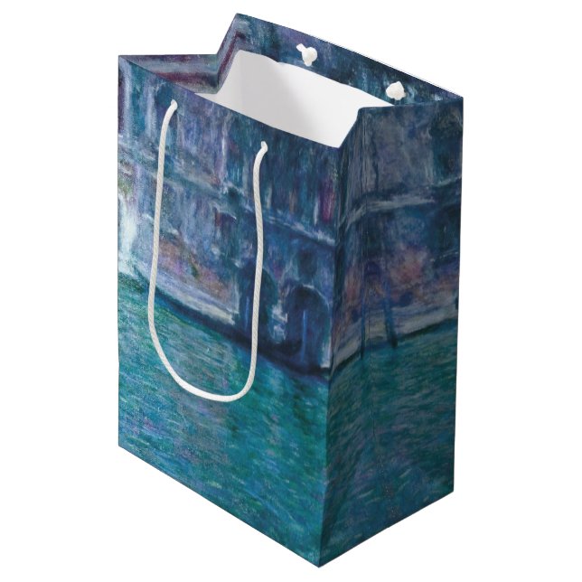 Le palais da Mula Claude Monet     Medium Gift Bag (Front Angled)