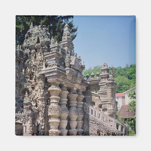 Le Palais Ideal, built 1879-1912 Magnet (Front)