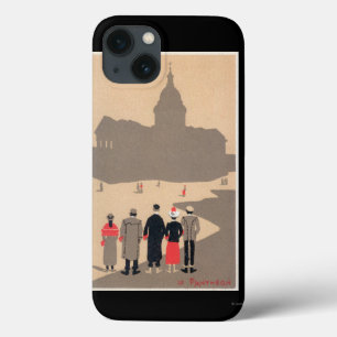 Le Pantheon Art Deco SceneParis, France iPhone 13 Case