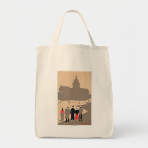 Le Pantheon Art Deco SceneParis, France Tote Bag