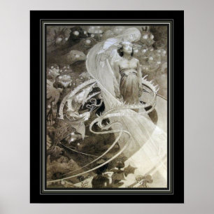 "Le Pater" Alphonse Mucha Art Nouveau Print