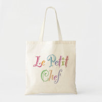Le Petit Chef tote bag
