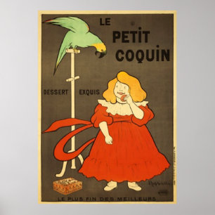 Le Petit Coquin by Cappiello Vintage Advertisement Poster
