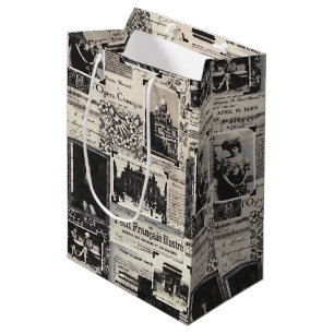 Le Petit Francais Illustre Medium Gift Bag