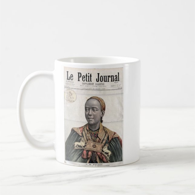 Le Petit Journal Ethiopian Empress Taytu Notebook Coffee Mug (Left)