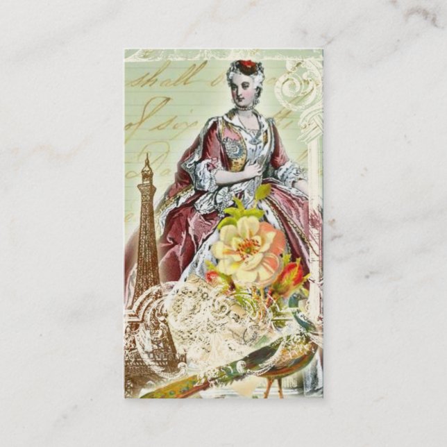 Le Petite Oh So French Business Card (Front)