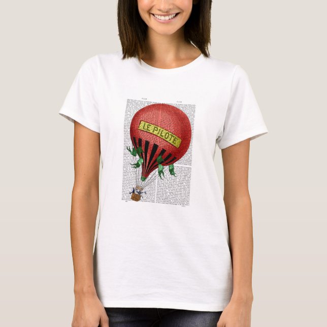 Le Pilote Hot Air Balloon 2 T-Shirt (Front)