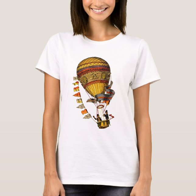 Le Pilote Hot Air Balloon T-Shirt (Front)