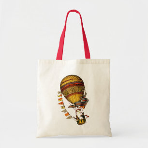 Le Pilote Hot Air Balloon Tote Bag