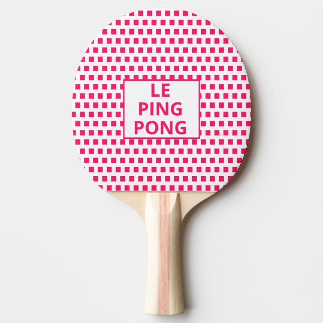 Le Ping Pong Ping Pong Paddle (Front)