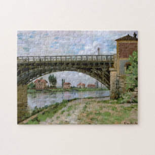 Le Pont D'Argenteuil Claude Monet Fine Art Jigsaw Puzzle