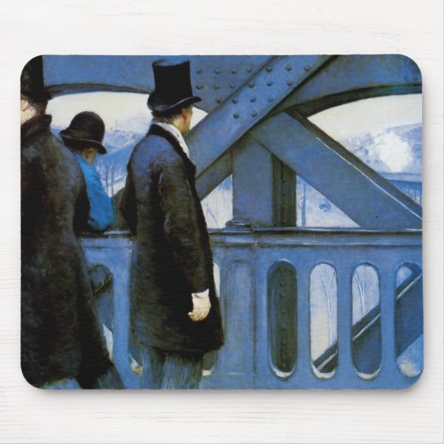 Le Pont de l'Europe Mouse Mat (Front)