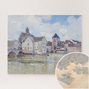 Le Pont de Moret, Alfred Sisley Jigsaw Puzzle