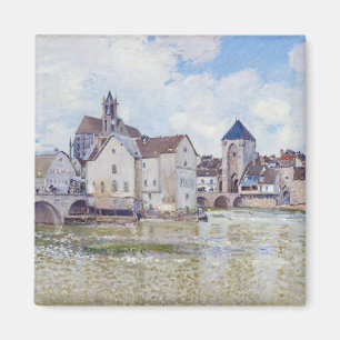 Le Pont de Moret, Alfred Sisley  Magnet