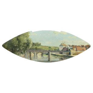 Le Pont Du Chemin De Fer Camille Pissarro American Football