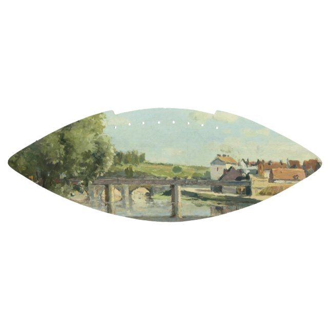 Le Pont Du Chemin De Fer Camille Pissarro   American Football (Panel)