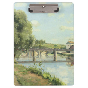 Le Pont Du Chemin De Fer Camille Pissarro Clipboard