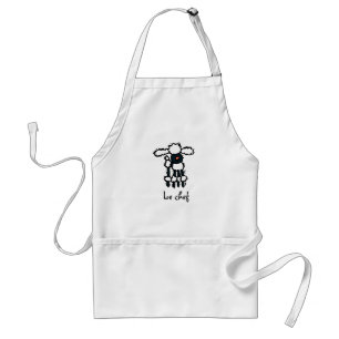 Le Poodle Chef apron