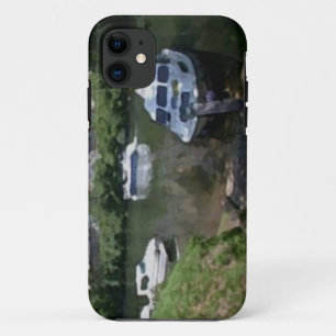 Le port de Bouzies Oils _iphone5 iPhone 11 Case