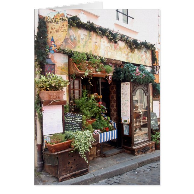 Le Poulbot Card (Front)