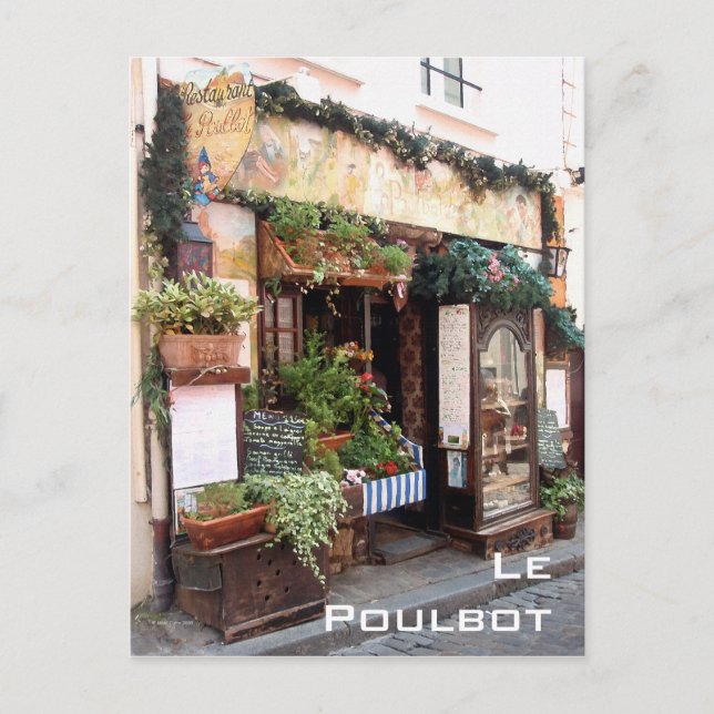 Le Poulbot Postcard (Front)