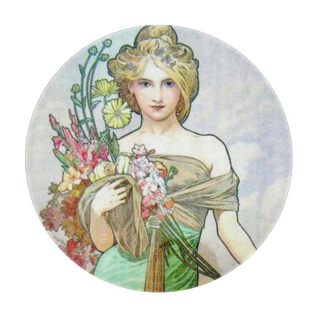 Le Printemps c1895 Cutting Board (Front)