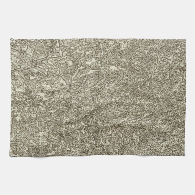 Le Puy Tea Towel (Horizontal)