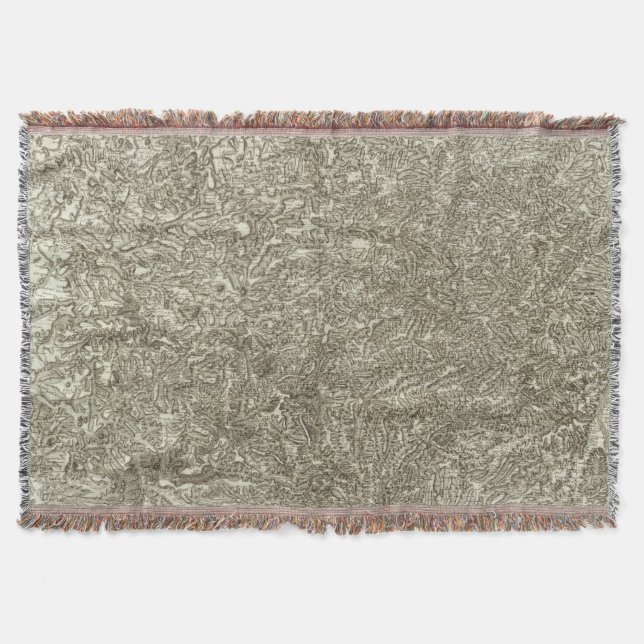 Le Puy Throw Blanket (Front)