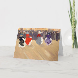 Le Quadrille au Moulin-Rouge   Louis Abel-Truchet Card