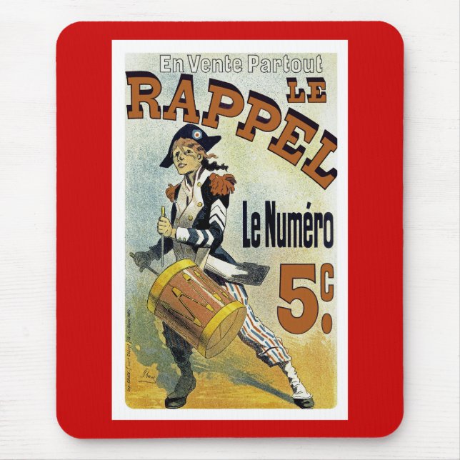 Le Rappel Mouse Mat (Front)