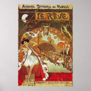 Le Reve 19th Century Opera 36 x 24 Poster