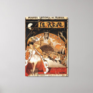 Le Reve Ballet Performance Opera House Canvas Print