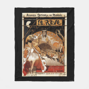 Le Reve Ballet Performance Opera House Fleece Blanket