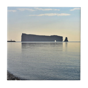Le Rocher Perce Gaspesie Quebec Canada Tile