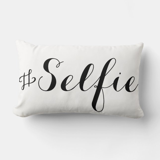 Le Selfie Lumbar Cushion (Front)