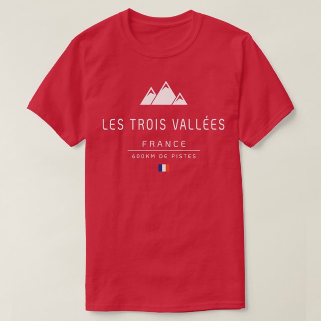 Le Ski 104 Triblend T-Shirt (Design Front)