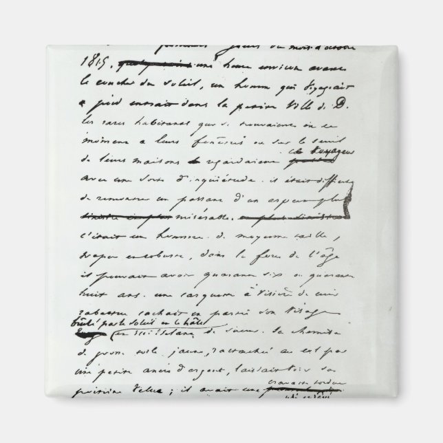 Le Soir d'un Jour de Marche' Magnet (Front)