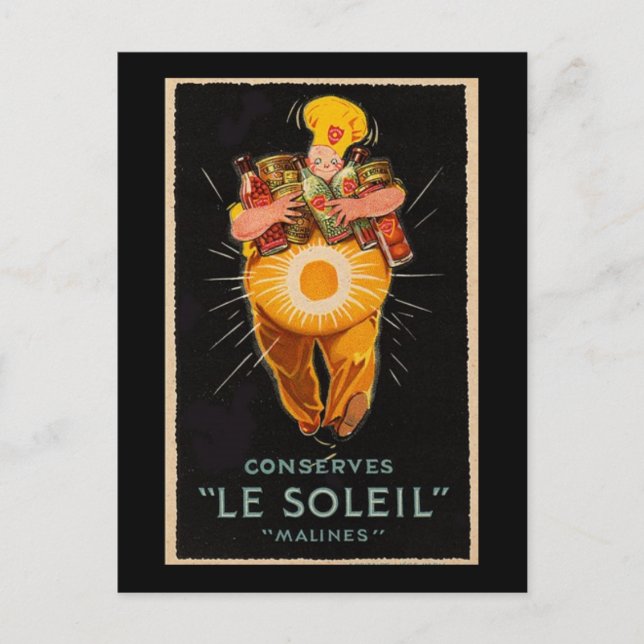 Le Soleil Postcard (Front)