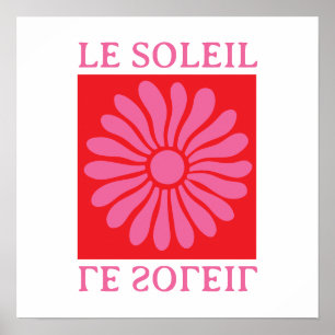 Le soleil poster