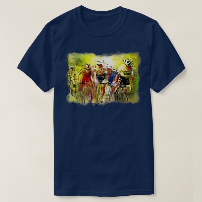 Le Tour de France 5 T-Shirt (Design Front)
