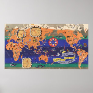 Le Tour du Monde Poster