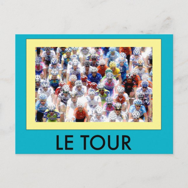 Le Tour Postcard (Front)