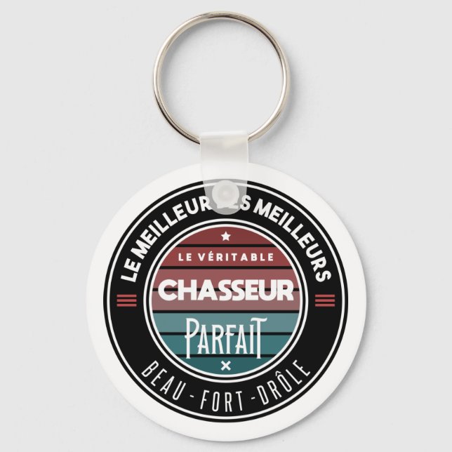 Le véritable chasseur parfait key ring (Front)