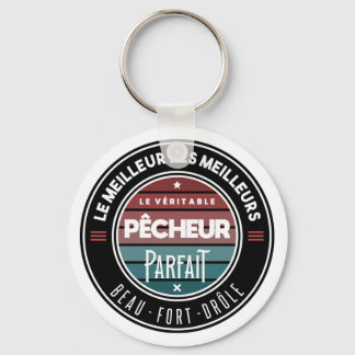 Le véritable pêcheur parfait key ring