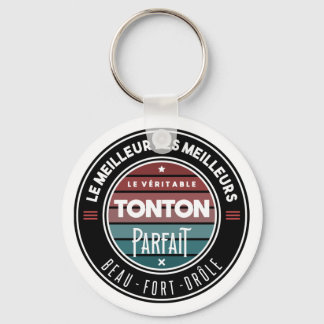 Le véritable tonton parfait key ring