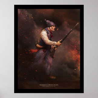 Le vieux de 37, hommage à Henri Julien Poster