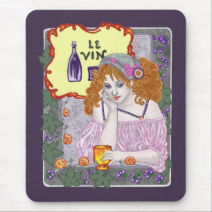 Le Vin Deux Mouse Mat