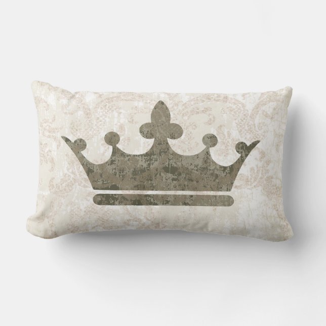 Le Vogue Crown CHANGE COLOR - Lumbar Pillow (Front)