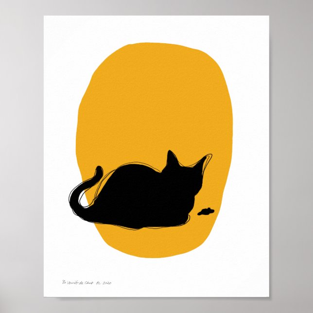 Le Vomit de Chat Poster (Front)