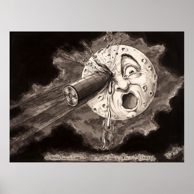 Le voyage dans la lune (1902 poster (Front)